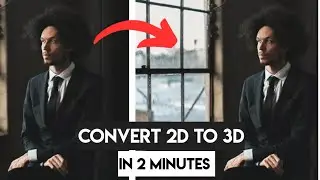 How to convert 2d image to 3d | convert 2d image to 3d