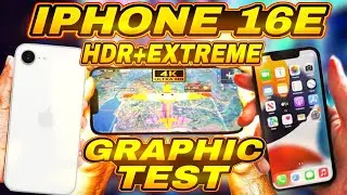 IPHONE 16E BGMI HDR+EXTREME🤯GRAPHIC TEST🥵