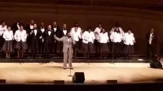 CARNEGIE HALL CONCERT 1 R/Hartley & Haven house choir with Jahsamir(spoken word) on # 3video