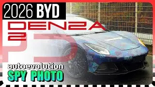 BYD Denza Z 2026 года: горящие шины на Нюрбургринге // ШПИОНИРОВОЧНЫЕ ФОТО