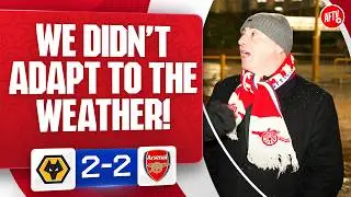 We Didn&rsquo;t Adapt To The Weather! (Julian) | Wolves 2-2 Arsenal