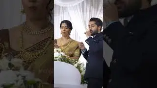 പരസ്പരം കേക്ക്കൊടുത്ത് വിവാഹമംഗളമാക്കി താരങ്ങൾ 😍 actor Shebin Benson Wedding #shebinbenson