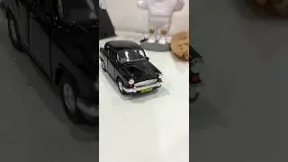 Black ambassador Car Hindustan motors