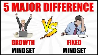 5 DIFFERENCE BETWEEN SUCCESSFUL AND UNSUCCESSFUL PEOPLE | GROWTH MINDSET vs FIXED MINDSET | Mr EuS