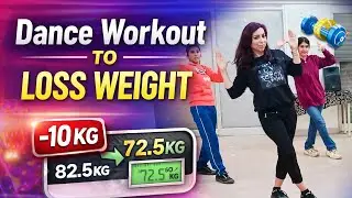 Dance Fitness Workout | 10 Min Non Stop Beginner Dance Workout | FITNESS DANCE With Karishma #Dance