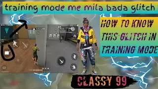 #Free_fire#Garena_free_fireNew Bug In Training mode | Training Glitch | Unlimited Gloo Wall tricks