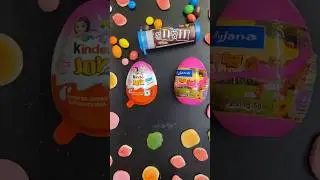 🔥🍫 Candy Crash! Kinder Joy, Jellyjana & M&M&rsquo;s in One Bite! 🍬 #KinderJoy #Jellyjana #MMsChocolate
