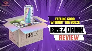 BREZ Lemon Elderflower Drink Review | THC Beverage| (Non-Alcoholic)