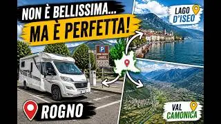 Rogno by camper: a strategic rest area between Lake Iseo and Val Camonica.