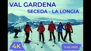 SKI Alba_Col die Rossi - Val Gardena - Seceda - La Longia.  D&iacute;a 11 02 2023.- 4K
