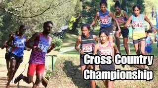 Cross Country Championship  - National Sports 2024 - RMS Pushpakumara & Chamini Herath won titles