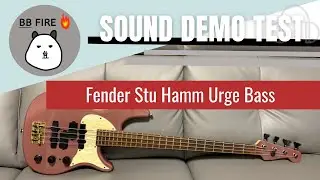Fender Stu Hamm Signature Urge Bass Test Demo (no talking)