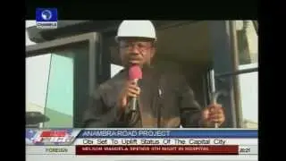 Gov. Obi to lift capital city standard with road project
