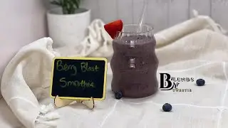 Berry Blast Smoothie 🍓💜| Antioxidant Power in Every Sip!