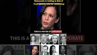 Democrats is calling for end of free speech and for censorship
