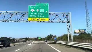 Mini vlog Driving to fireKeepers casino off of 94 freeway near Battle Creek, Michigan 