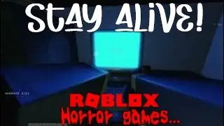 LIVE: Trying horror games in ROBLOX WITH @TheBlaze9641