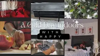 A cold day Indoors, Happy is unwell,  Netflix and chilling 🤗
