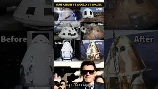 Blue Origin vs Apollo vs SpaceX 🚀💥 &ndash; Capsule Re-entry Face-Off! 🔥🧑&zwj;🚀