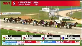 Harness Racing- Cranbourne- Race 9- October 18, 2020