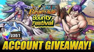 CRACKER & BRULEE LIVE SUMMONS & ACCOUNT GIVEAWAY! | 2500+ RDS Bounty Festival Scout | OPBR