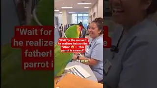 Parrot Thinking He&rsquo;s a Dad! 😂🦜 | Funny Talking Parrot Moments #shorts