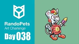 #38 Soumic - 乱斗派RandoPets - 每天一个原创卡通角色挑战