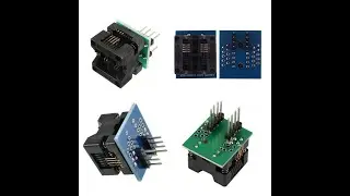 প্রোগ্রামিং ১৫০মিল অ্যাডাপ্টার| 8 Pin SMD EEPROM Flash Chip Programming 150mil Adapter |📞01333105717