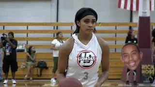 Dylan Gonzalez drops defender at Luda Day celebrity game!!