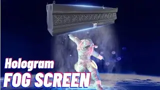 Create Magical Floating Displays with DIY Fog Screen Projection!
