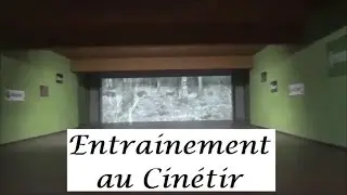Entrainement au cinetir dans l'Ain