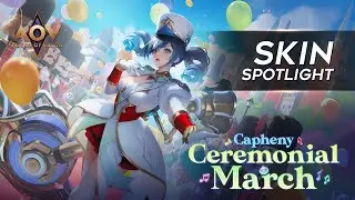 Capheny Ceremonial March Skin Spotlight - Garena AOV (Arena of Valor)