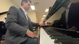 Samick 5&rsquo;4&rdquo; baby grand piano