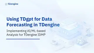 Using TDgpt for Data Forecasting in TDengine