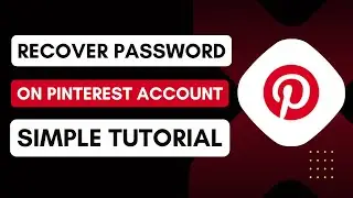 How To Recover Password On Pinterest