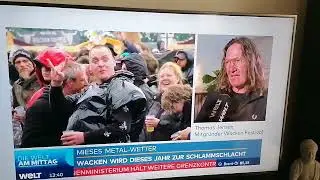 Wacken News Aktuell 1.08. 2023 /13:30 Uhr Thomas Jensen #wacken #wacken2023 #metalhead #rainorshine