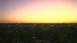 Sunrise over Cambridge
