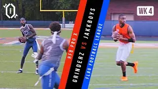 Grinderz VS Jakkboys (PRIMETIME) | RFB Pro X - Week 4 | Flag Football League Gamefilm Highlights