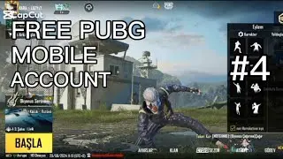 FREE PUBG MOBILE ACCOUNT! #4