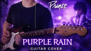 PRINCE - PURPLE RAIN // GUITAR COVER \\ 