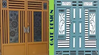 cnc cutting gate design |simple gate design for home #uniqu welding tips