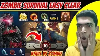 Zombie Survival Change Again! 😯 Knull High Level Clear | Marvel Future Fight 
