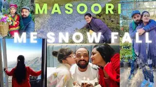 #Mussoorie mein Hui burfbaari ☁️☁️#masoori vibes #company Bagh