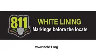 White lining, Markings before the locate