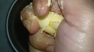Requested Video By:- @rajeshwaric1211 🤍🧡( Dettol Soaked Naphthalene Balls Hand Crushing)#asmr 🤤😋