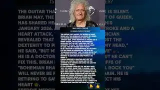Brian May (78) PARALYZED ARM! 🎸 