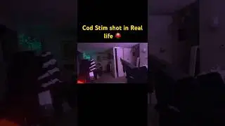 Cod Stim shot in Real life ⛑️ #cod #live #fyp #shorts #reloadsinreallife