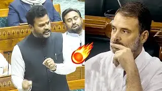 Minister Ram Mohan Naidu Aggressive Speech in Lok Sabha | PM Modi Vs Rahul Gandhi | InDigo Crisis