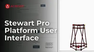 ACROME Stewart Pro Platform User Interface Tutorial