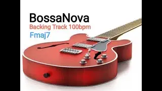 Easy Jazz Bossa Nova style Backing Track in Fmaj7 - 100bpm